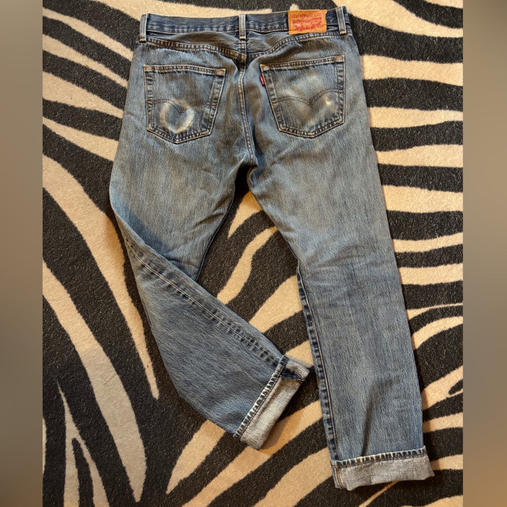Distressed 501s